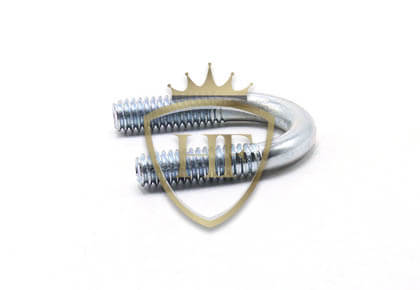 Blue Zinc Plated 3.5 U Bolt