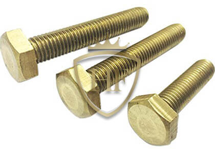 brass hex head bolt