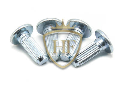 Flat Head Knurled Rivets