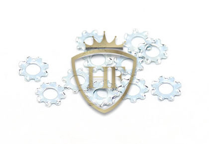 Helical Spring Lock Washer with Zinc Plated